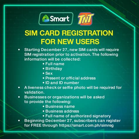 smart sim card registration form|Smart.